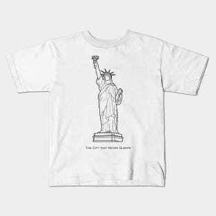 New York City Never Sleep Kids T-Shirt